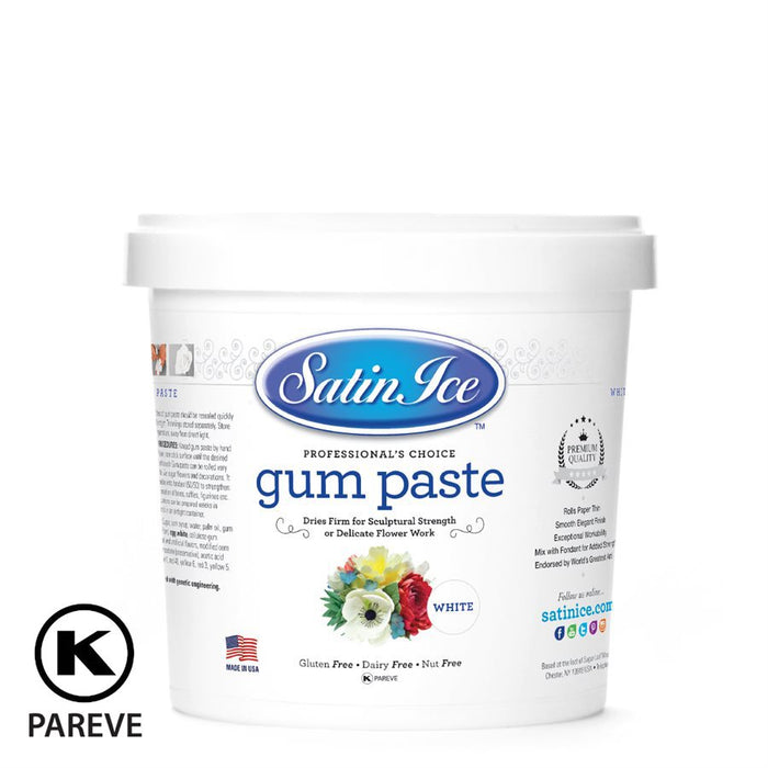 Satin Ice gum paste 5 lb ready made gum paste for cake decorating