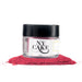 NY Cake Red Rose 100% Edible Highlighter Dust in a jar with shimmering rose-red metallic powder for cake, chocolate, fondant and cookie decorating.