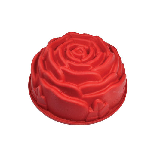 9 inch rose silicone baking mold for flower cakes, mousse desserts, chocolate, and specialty baking