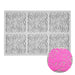 rosette lace tuile silicone mold for cake decorating