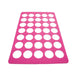 Round chablon tuile silicone stencil 35 cavity for pastry decorations