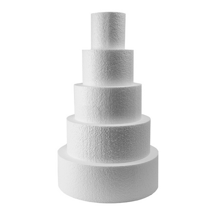 Round Styrofoam Cake Dummy