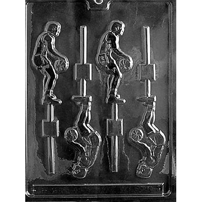 Basketball Player Lollipop Chocolate Candy Mold - NY Cake | Cake Decorating & Baking Supplies