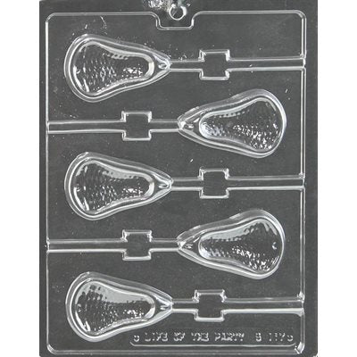 Lacrosse Large Lollipop Chocolate Candy Mold - NY Cake | Cake Decorating & Baking Supplies