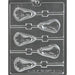 Lacrosse Large Lollipop Chocolate Candy Mold - NY Cake | Cake Decorating & Baking Supplies