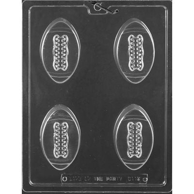 Football Cookie Chocolate Candy Mold - NY Cake | Cake Decorating & Baking Supplies