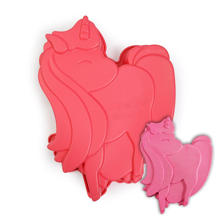 Unicorn Large Silicone Cake Pan - NY Cake | Cake Decorating & Baking Supplies