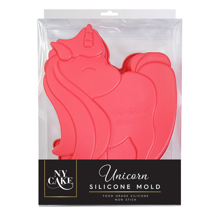 Unicorn Large Silicone Cake Pan - NY Cake | Cake Decorating & Baking Supplies