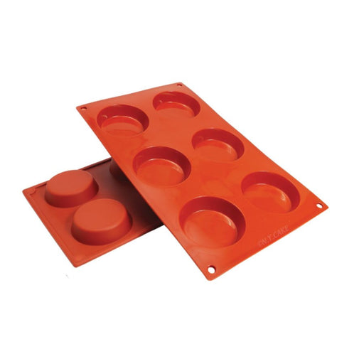 Flan Silicone Baking Mold 1.8 Ounce - NY Cake | Cake Decorating & Baking Supplies