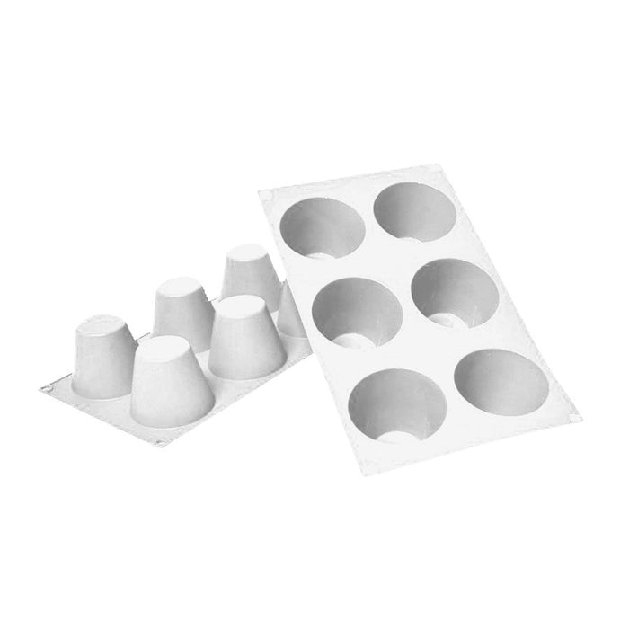 Jumbo Muffin Silicone Baking Mold 5.5 Ounce - NY Cake | Cake Decorating & Baking Supplies