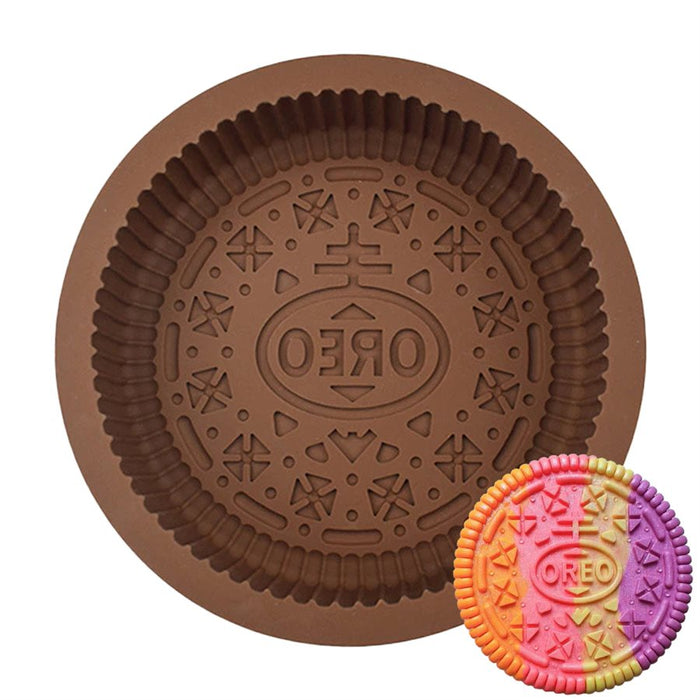 6" Chocolate Sandwich Cookie Silicone Baking Mold - NY Cake | Cake Decorating & Baking Supplies