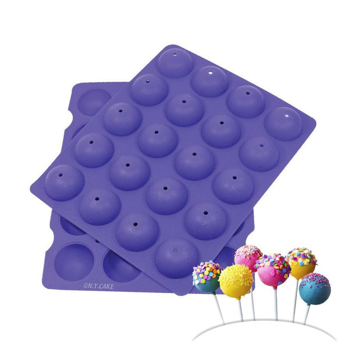 Bite Size Cake Pop Silicone Baking Mold - NY Cake | Cake Decorating & Baking Supplies