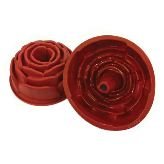 Rose Bundt Silicone Novelty Bakeware - NY Cake | Cake Decorating & Baking Supplies