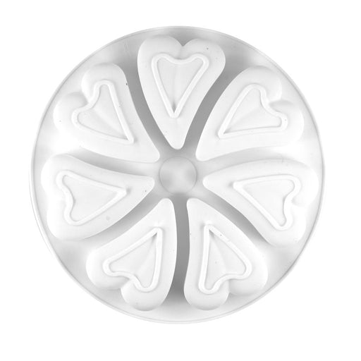 Heart Wheel Silicone Baking & Freezing Mold - 7 Cavity - NY Cake | Cake Decorating & Baking Supplies