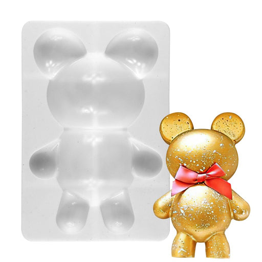 7" Teddy Bear Smash Mold Silicone Baking & Freezing Mold - NY Cake | Cake Decorating & Baking Supplies