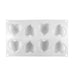 Curvy Pillowed Heart Silicone Baking & Freezing Mold - 8 Cavity - NY Cake | Cake Decorating & Baking Supplies