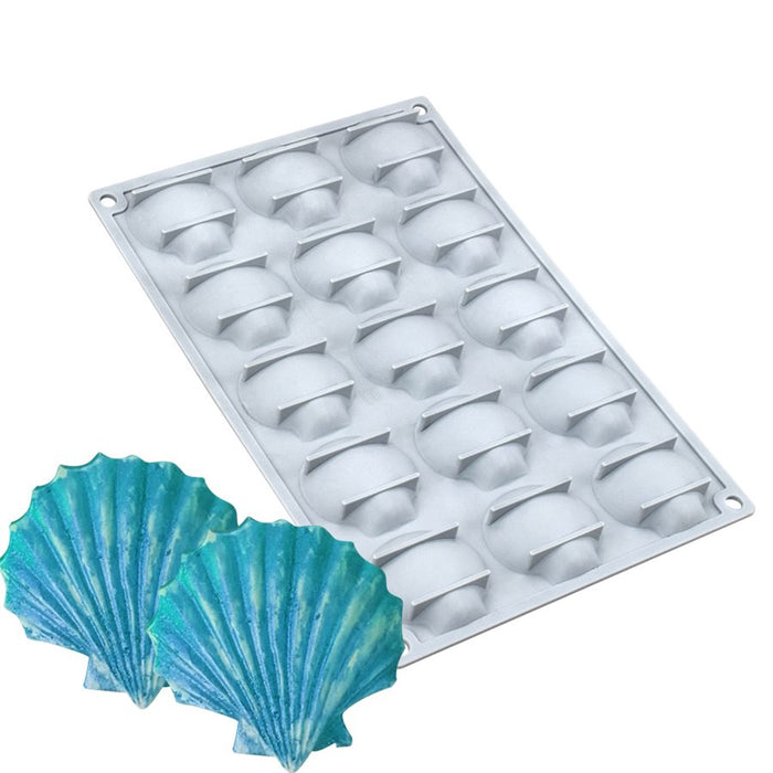 Seashell Silicone Baking Mold - NY Cake | Cake Decorating & Baking Supplies