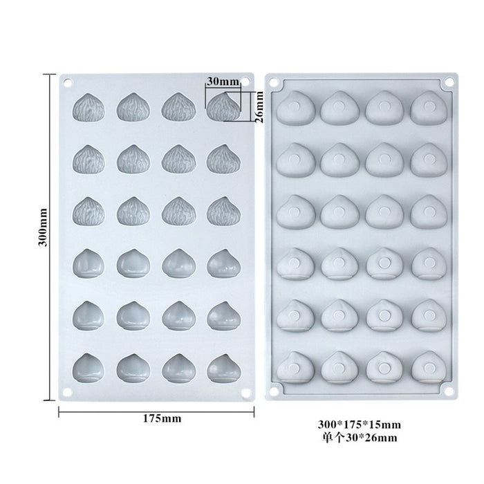 Chestnuts Silicone Baking Mold - NY Cake | Cake Decorating & Baking Supplies