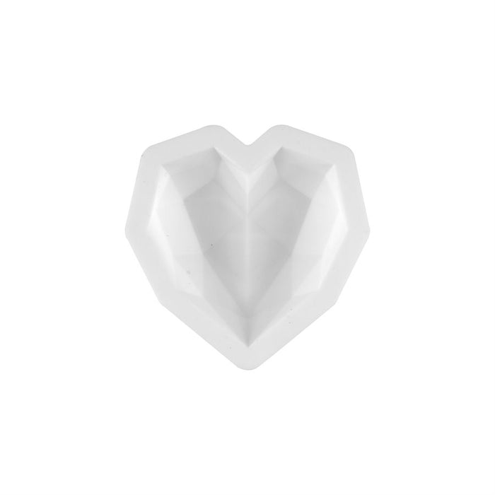 4" Diamond Smash Heart Silicone Baking & Freezing Mold - NY Cake | Cake Decorating & Baking Supplies