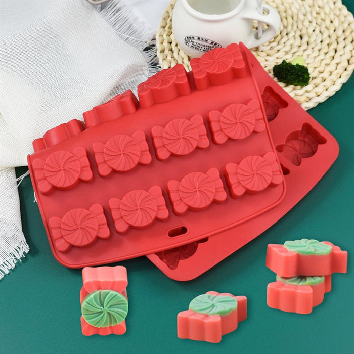 Wrapped Candy Silicone Baking Mold - NY Cake | Cake Decorating & Baking Supplies