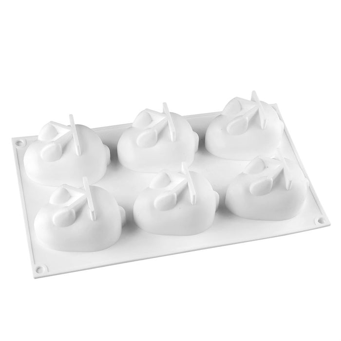 Puffy Bunny #1 Silicone Baking Mold - NY Cake | Cake Decorating & Baking Supplies