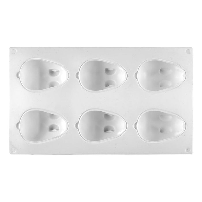 Puffy Bunny #1 Silicone Baking Mold - NY Cake | Cake Decorating & Baking Supplies