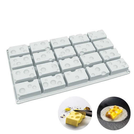 Cheese Block Silicone Baking Mold - NY Cake | Cake Decorating & Baking Supplies