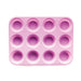 Standard Silicone Cupcake Pan 12 Cavities - NY Cake | Cake Decorating & Baking Supplies