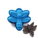 Blue dragonfly silicone mold for chocolates, candies, mini cakes, mousse desserts, and themed baking treats
