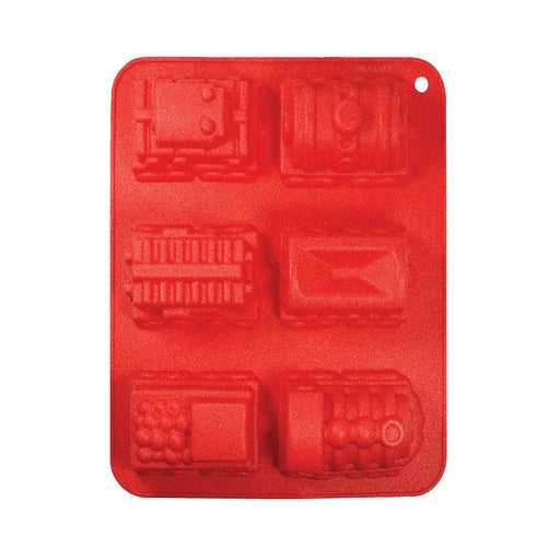 Train Mold Silicone Novelty Bakeware - NY Cake | Cake Decorating & Baking Supplies