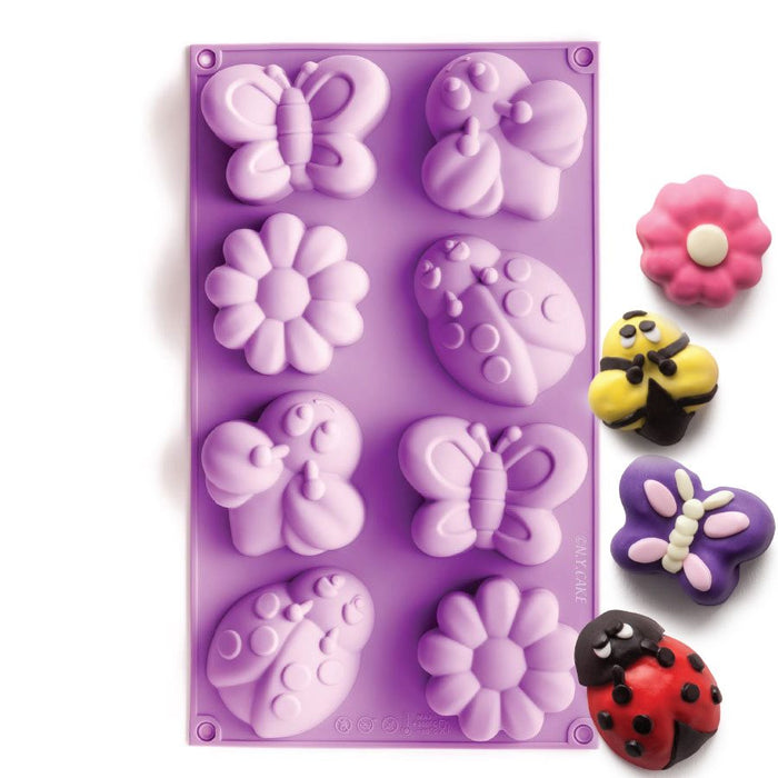 Bee, Butterfly and Daisy Silicone Novelty Bakeware - NY Cake | Cake Decorating & Baking Supplies