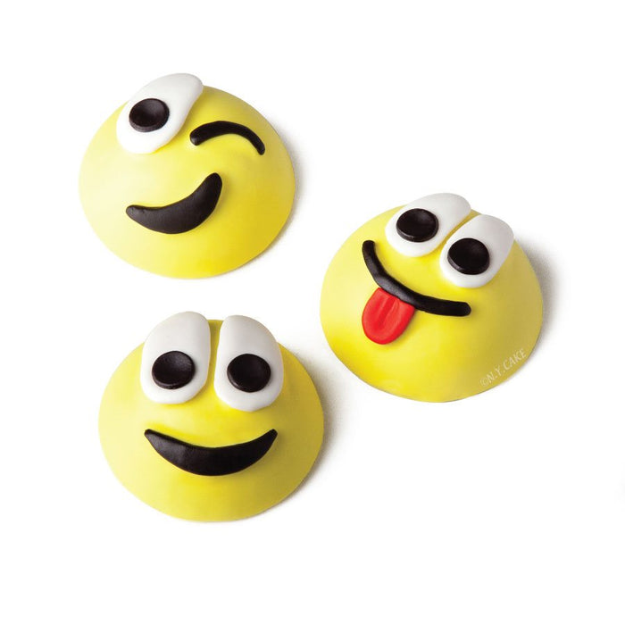 Happy Faces Emoji Silicone Novelty Bakeware - NY Cake | Cake Decorating & Baking Supplies