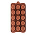 Sloped Cylinder Silicone Chocolate Mold - NY Cake | Cake Decorating & Baking Supplies