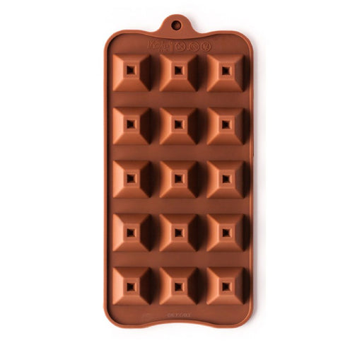 Pyramid Shape Silicone Chocolate Mold - NY Cake | Cake Decorating & Baking Supplies