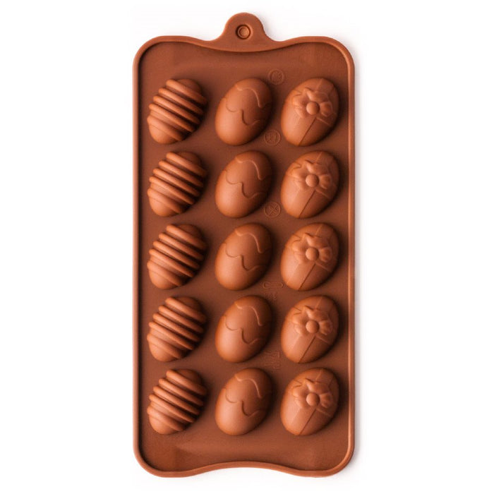 Easter Eggs Silicone Chocolate Mold - NY Cake | Cake Decorating & Baking Supplies