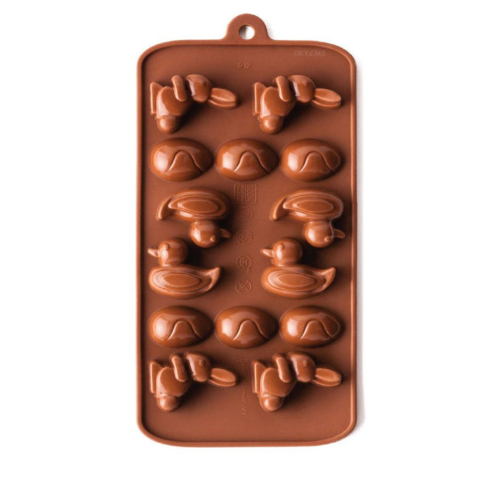 Easter Set Silicone Chocolate Mold - NY Cake | Cake Decorating & Baking Supplies