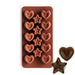 Stars and Hearts Silicone Chocolate Mold - NY Cake | Cake Decorating & Baking Supplies