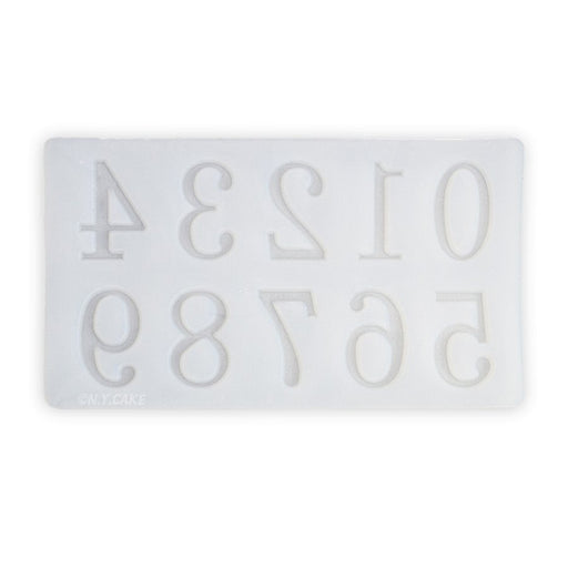 Number Silicone Chocolate Molds - NY Cake | Cake Decorating & Baking Supplies