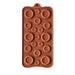 Buttons Silicone Chocolate Mold - NY Cake | Cake Decorating & Baking Supplies