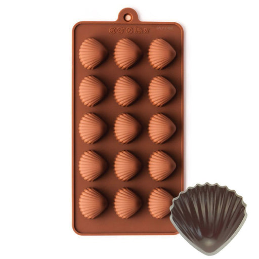 Seashell Silicone Chocolate Mold - NY Cake | Cake Decorating & Baking Supplies