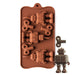 Robot Silicone Chocolate Mold - NY Cake | Cake Decorating & Baking Supplies