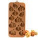 Pumpkin Silicone Chocolate Mold - NY Cake | Cake Decorating & Baking Supplies