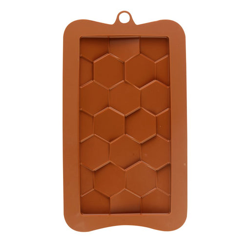 Hexagon Bar Silicone Chocolate Mold - NY Cake | Cake Decorating & Baking Supplies