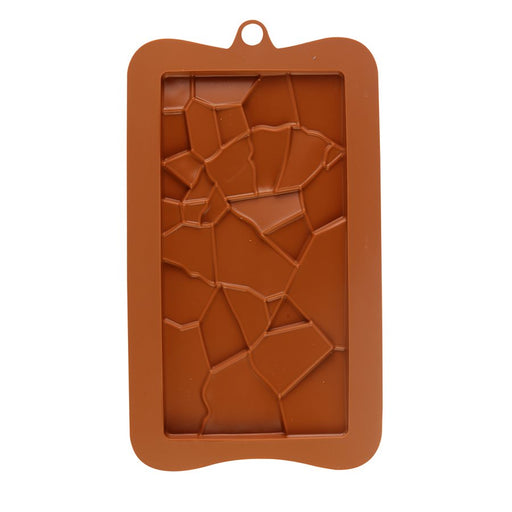 Hard Cracked Bar Silicone Chocolate Mold - NY Cake | Cake Decorating & Baking Supplies