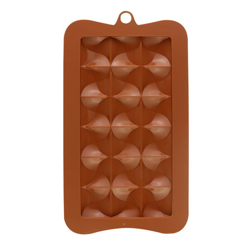 Swirled Breakaway Silicone Chocolate Mold - NY Cake | Cake Decorating & Baking Supplies