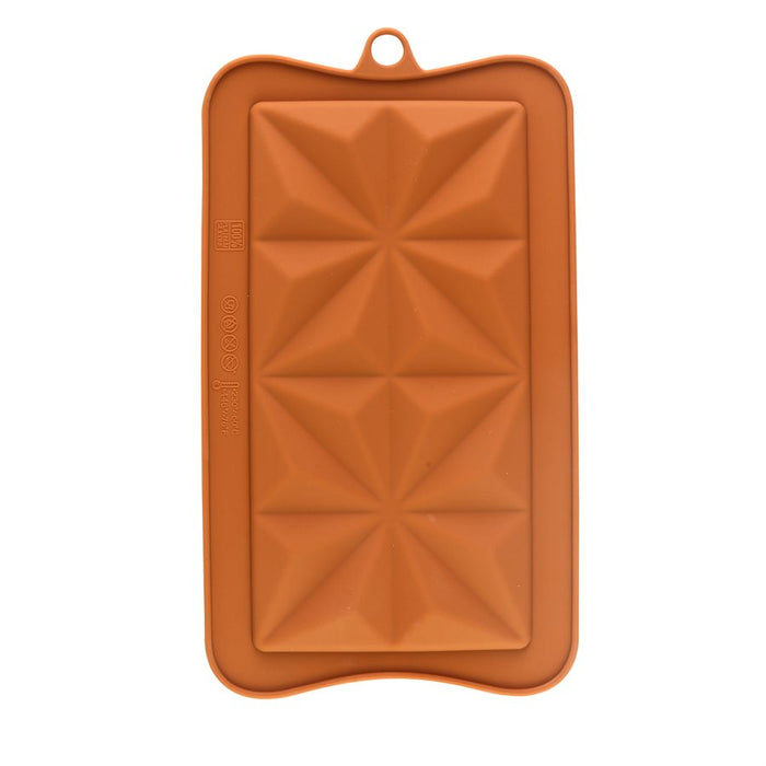 Squared Star Silicone Chocolate Mold - NY Cake | Cake Decorating & Baking Supplies