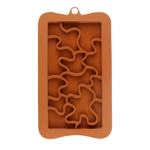 Groovy Puzzles Silicone Chocolate Mold - NY Cake | Cake Decorating & Baking Supplies