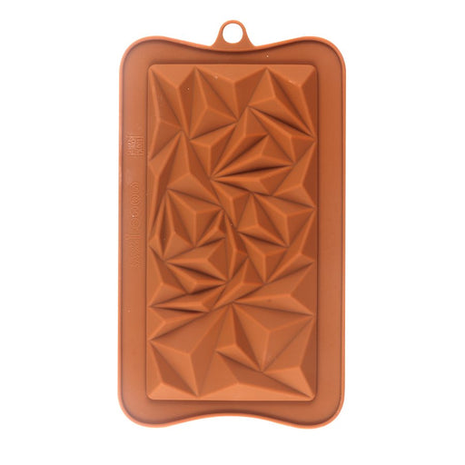 Full Crystal Bar Silicone Chocolate Mold - NY Cake | Cake Decorating & Baking Supplies