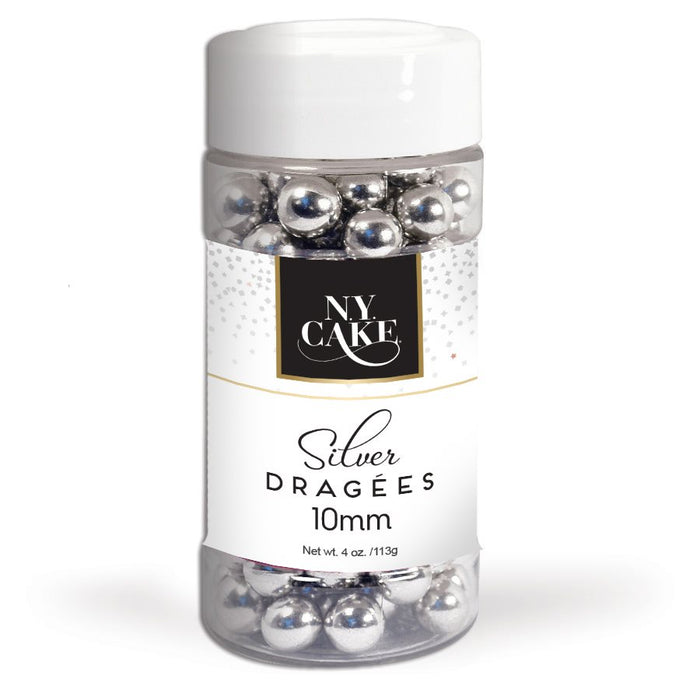 Silver Dragees - NY Cake | Cake Decorating & Baking Supplies