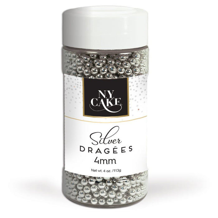 Silver Dragees - NY Cake | Cake Decorating & Baking Supplies